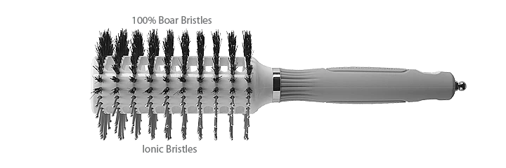 Ceramic + ion<br>Turbo Vent Oval Twin & 100% Boar - Image 2